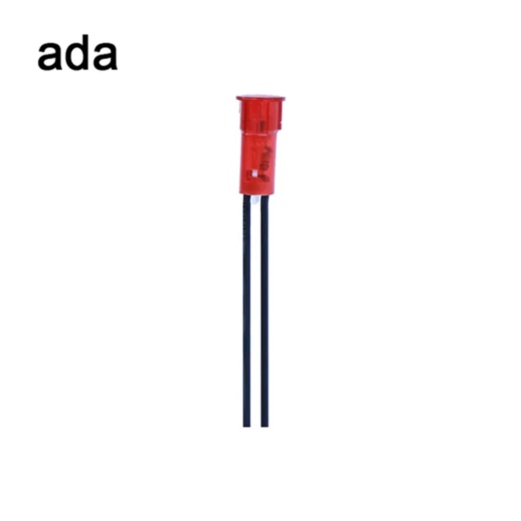 A-17 Neon Pilot Lamp Rojo 110v LED Indicador de Luz a prueba de inclemencias climáticas 0