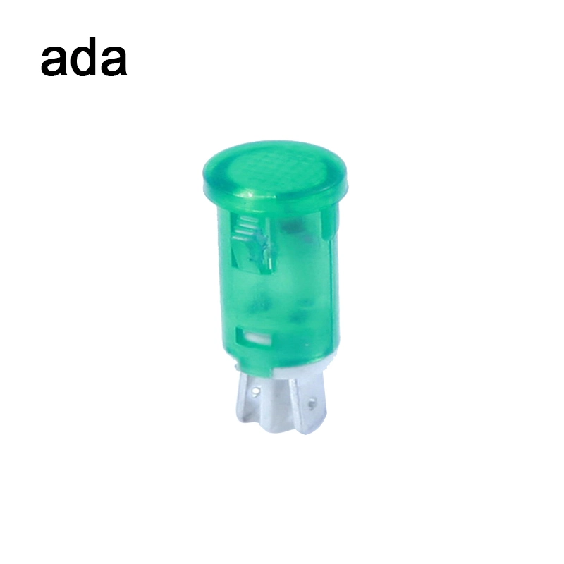 Luz de indicador verde de 10 mm de 24VDC, con homologación CE RoHS 0