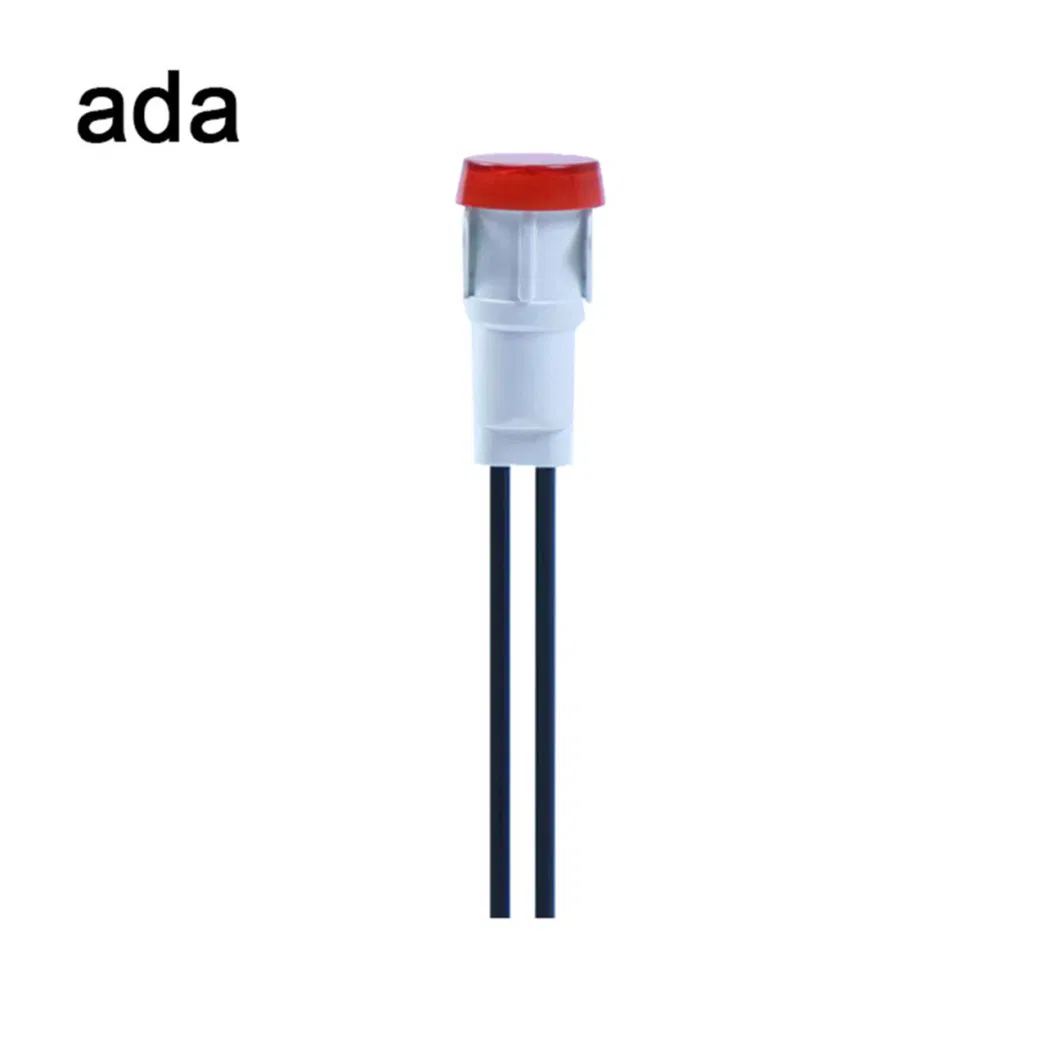 A-28 12 mm indicador de luz aspiradora lámpara piloto de neón 0