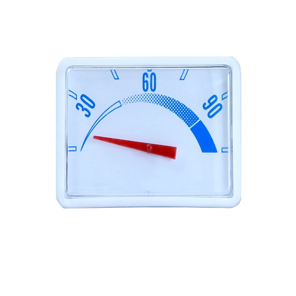 Medidor de temperatura de plástico cuadrado para el tanque de agua caliente 2